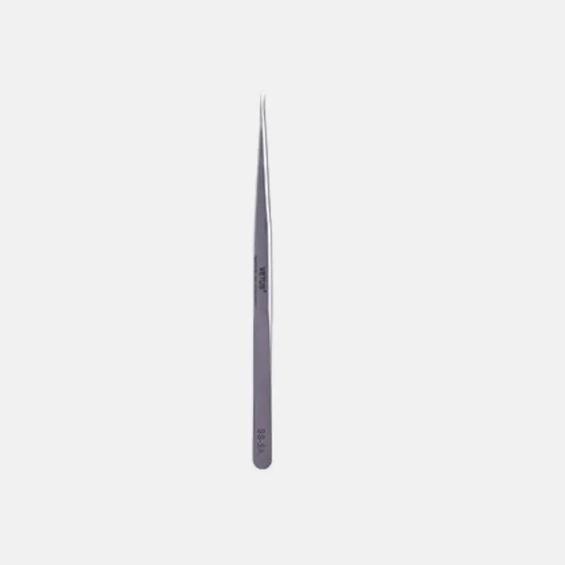Pinza recta extra fina SS-SA para Extensiones de Pestañas