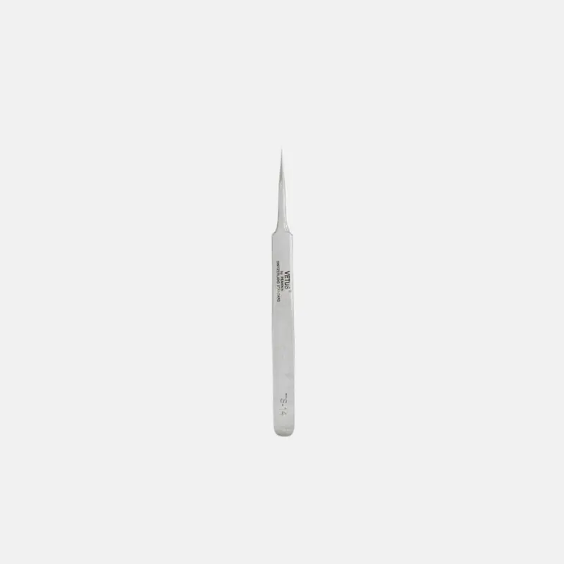 Pinza recta TS-14 para Extensiones de Pestañas