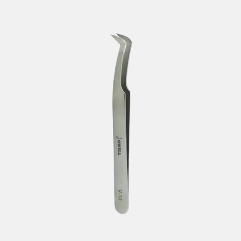 Pinza Volumen V-10 para Extensiones de Pestañas