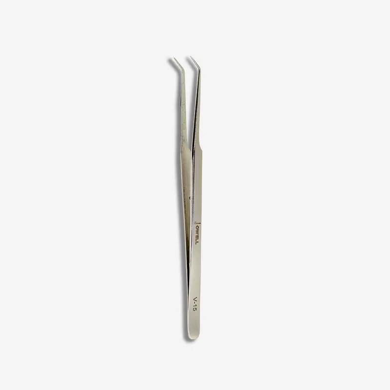 Pinza Volumen V-15 para Extensiones de Pestañas