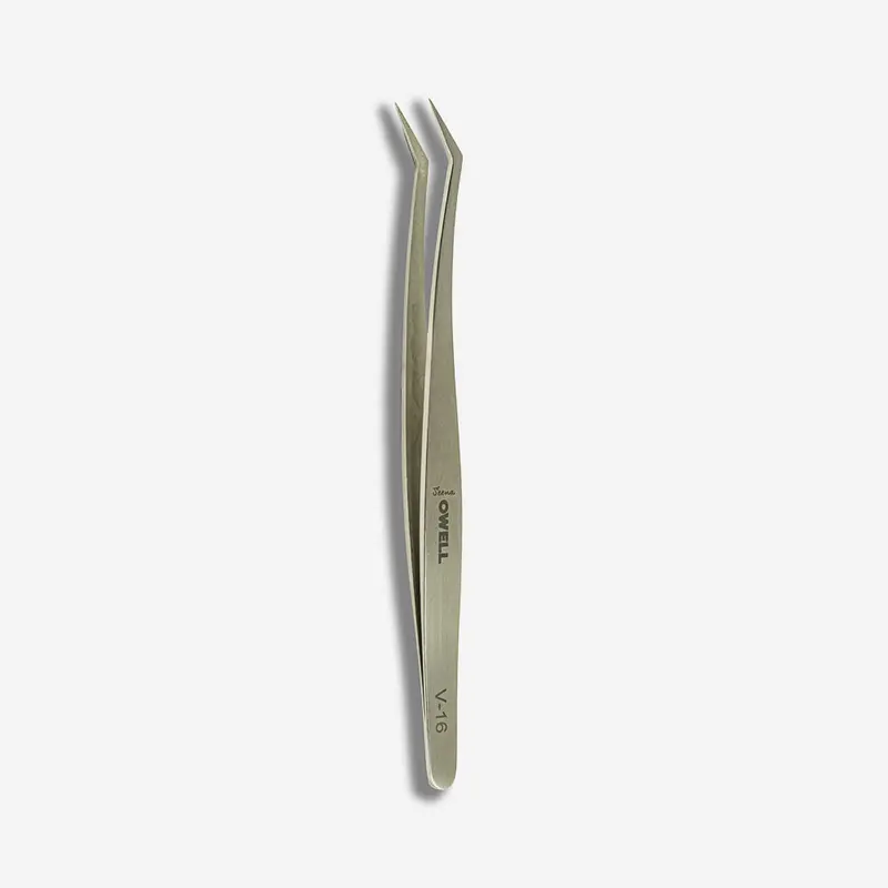 Pinza Volumen V-16 para Extensiones de Pestañas