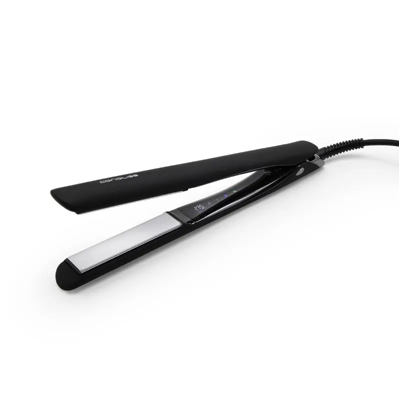 Plancha de Pelo C5 Black Chrome Soft Touch Corioliss