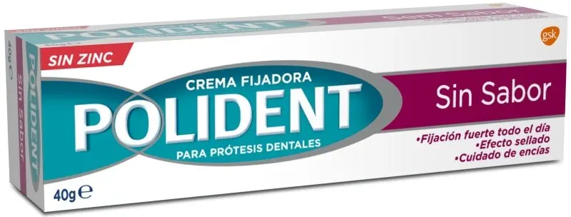 Polident Crema Adhesiva 40 s sabor