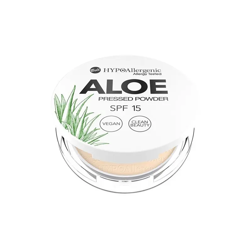Polvos compactos hipoalergénicos ALOE SPF15 Tono 03 - Bell HYPO