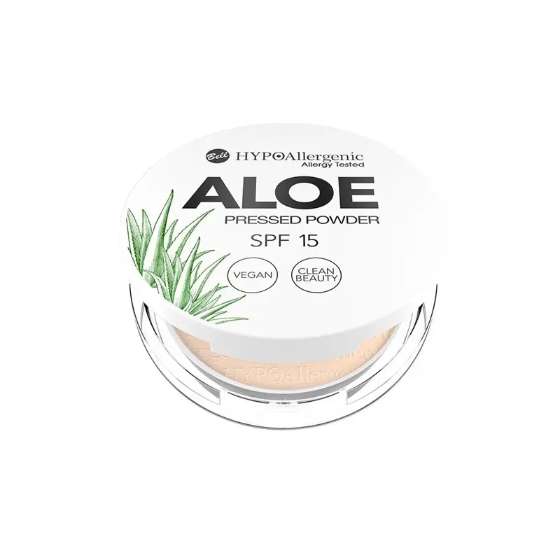 Polvos compactos hipoalergénicos ALOE SPF15 Tono 04 - Bell HYPO