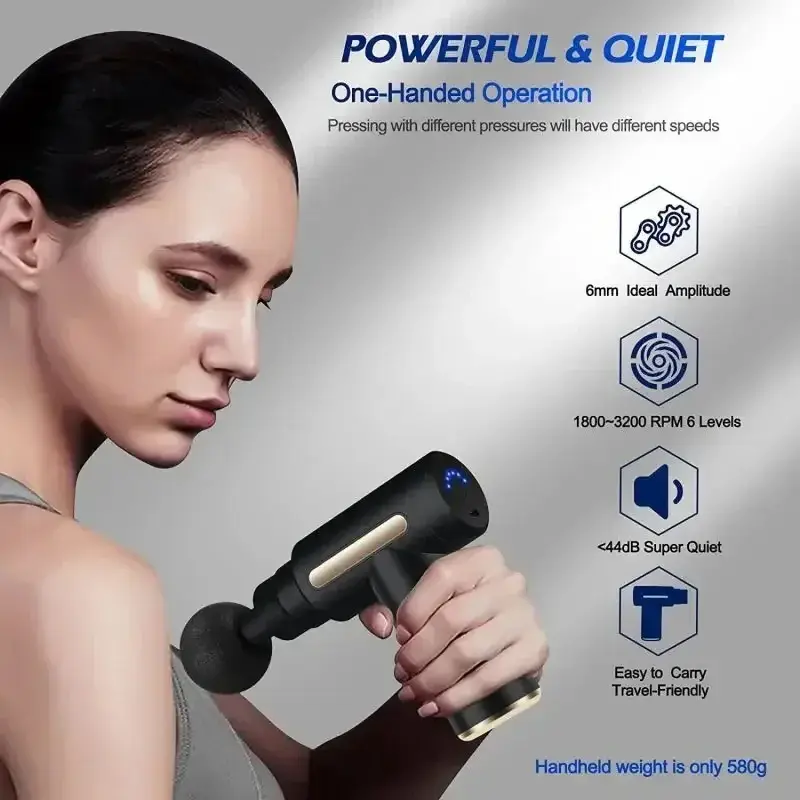 Portable Gun Deep Tissue Massage HANDAIYAN