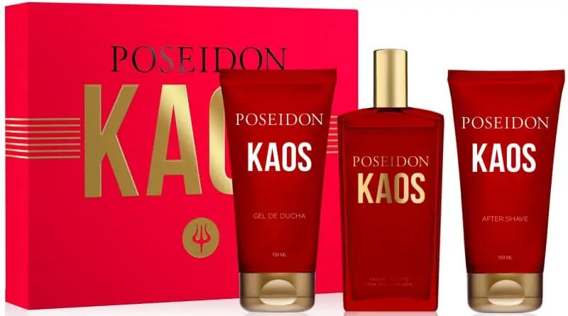 Poseidon Estuche Kaos Vapo 150 ml + After Shave + Gel De Baño