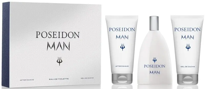 Poseidon Estuche Man Vapo 150 ml + After Shave + Gel de baño