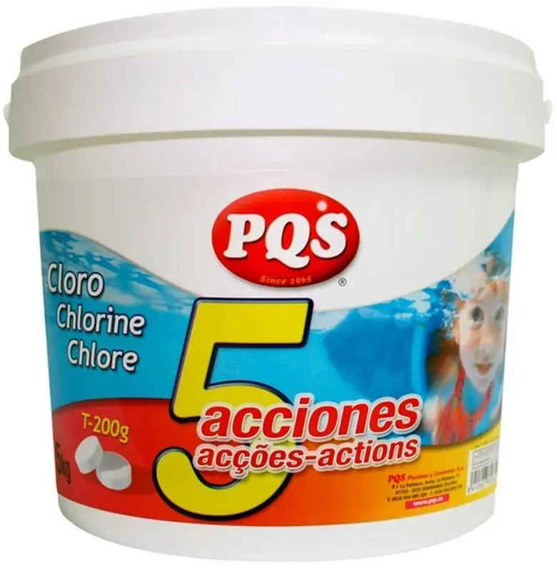 PQS Cloro 5 Acciones 5Kg