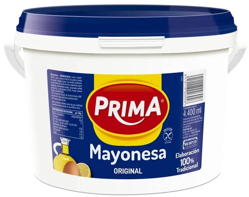 Prima Mayonesa Cubo 4,4 ml