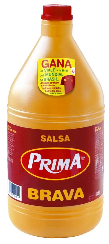 Prima Salsa Brava 1.8 kg - El Toque Picante Perfecto para tus Platos