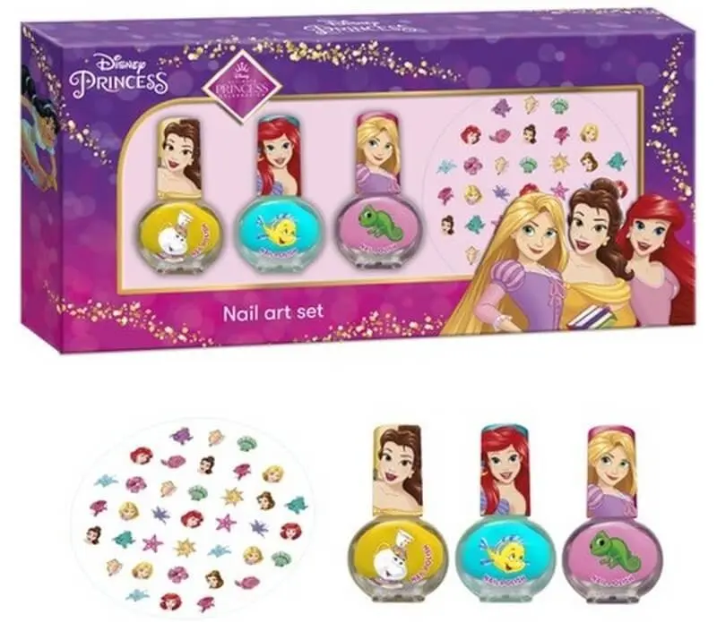Princesas Disney Estuche Esmalte De Uñas