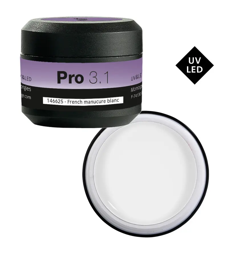 Pro 3.1 Gel monofásico UV&LED 15 g Blanco