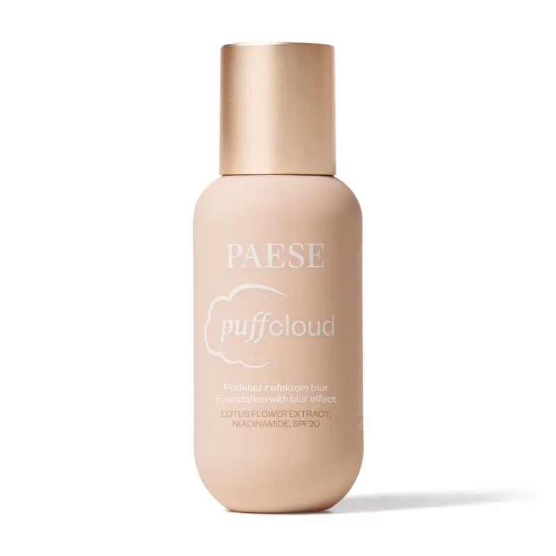 Puff Cloud foundation with blur effect - 01 Light Beige - PAESE