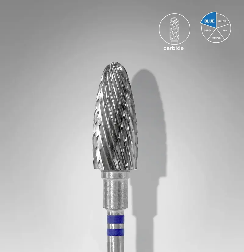 Puntas De Carburo Para Zurdos Azul, «Maíz» 6 Mm