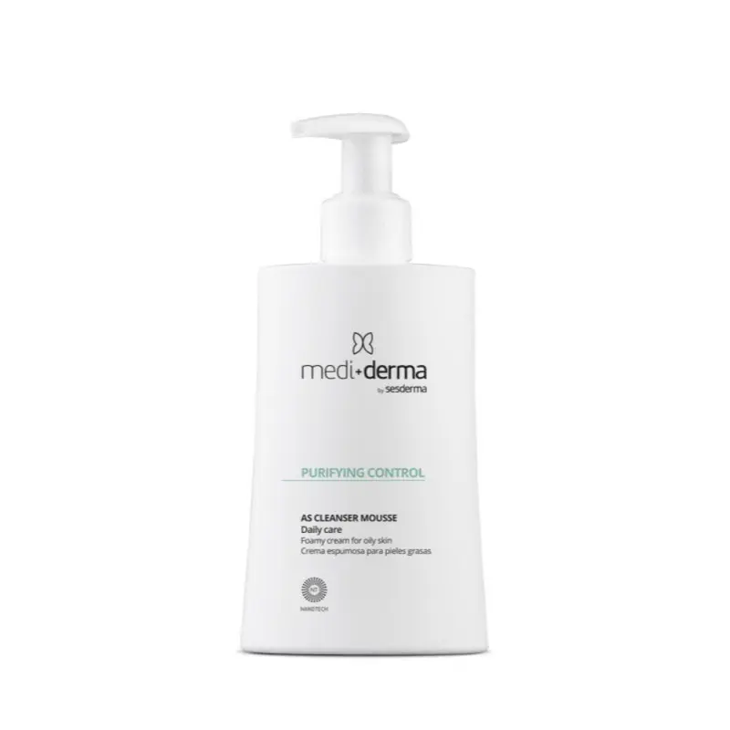 Purifying Control AS Cleanser Mousse Daily care MEDIDERMA 185 ml