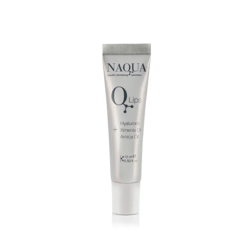 Q Lips + Ac. Ximenia, HA Oil, Árnica, Bisabolol, Vit E NAQUA 15ml