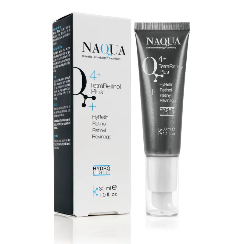 Q4+ TetraRetinol Plus + HyRetin, Retinol, Retinyl, Revinage NAQUA 30ml
