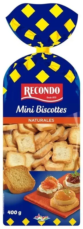 Recondo Mini Biscottes 400 gr