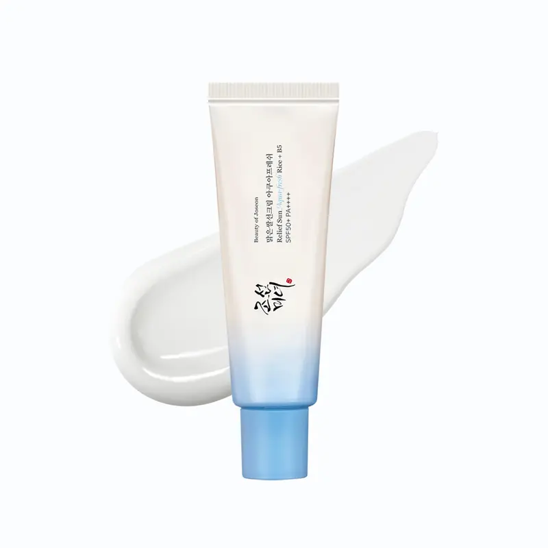 Relief Sun Aqua-Fresh Protector Solar SPF50+ con Arroz y B5 - 50ml