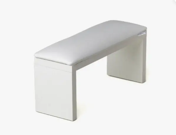 Reposamanos Amatix Wood White white