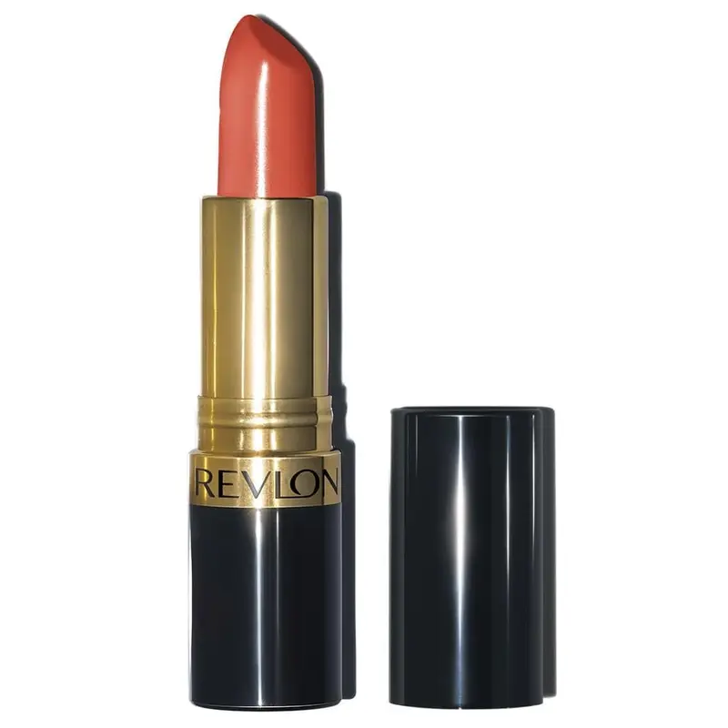 REVLON Super Lustrous Lipstick 750 Kiss Me Coral - Barra de Labios Cremosa Hidratante