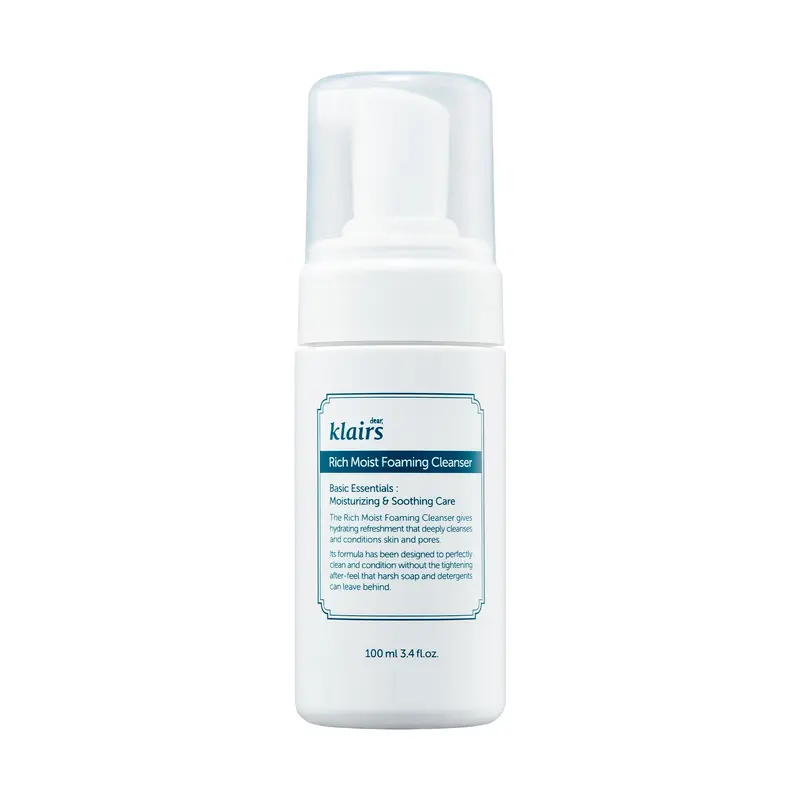 RICH MOIST FOAMING CLEANSER