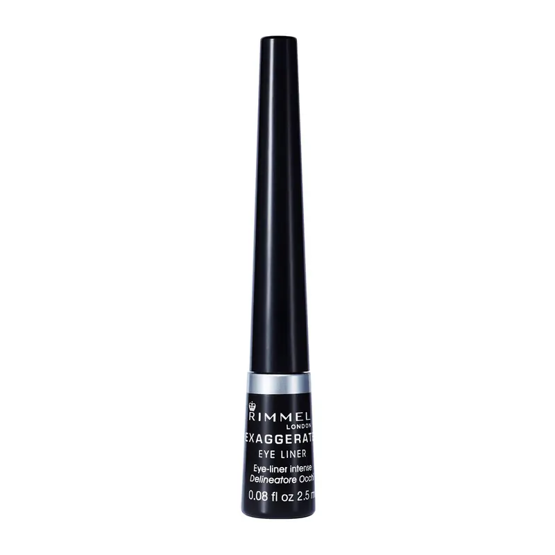 Rimmel London Scandaleyes Exaggerate Delineador Líquido Negro 2,5ml