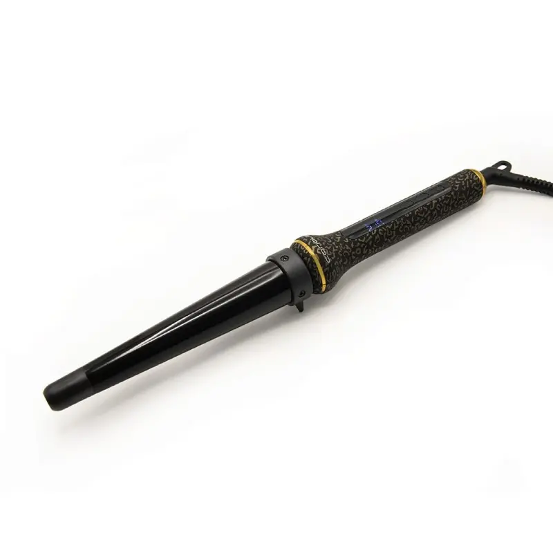 Rizador Glamour Wand Gold Leopard Soft Touch Corioliss