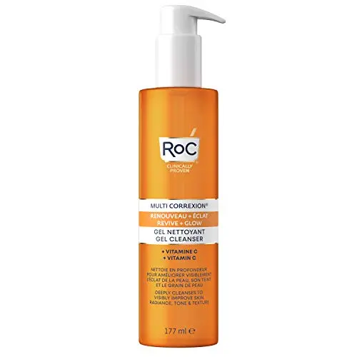 ROC Multi Correxion Revive & Glow Gel Limpiador Facial con Vitamina C 177ml