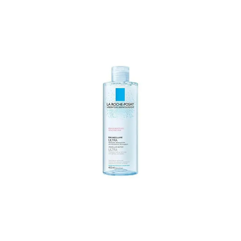 Roche eau micellaire ultra reactiv 400ml