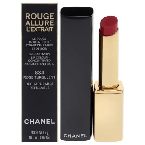 Rouge Allure L'Extrait Lipstick Recargable #834 Rose Turbulent - Chanel