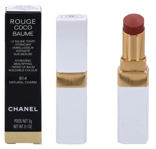 ROUGE COCO BAUME #914 Natural Charm - Bálsamo Labial Hidratante Chanel 3,5g