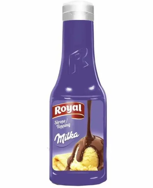 Royal Sirope Chocolate Milka Topping 300G