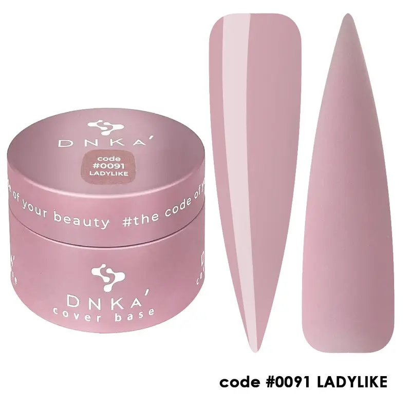 Rubber base #0091 Ladylike, 30 ml