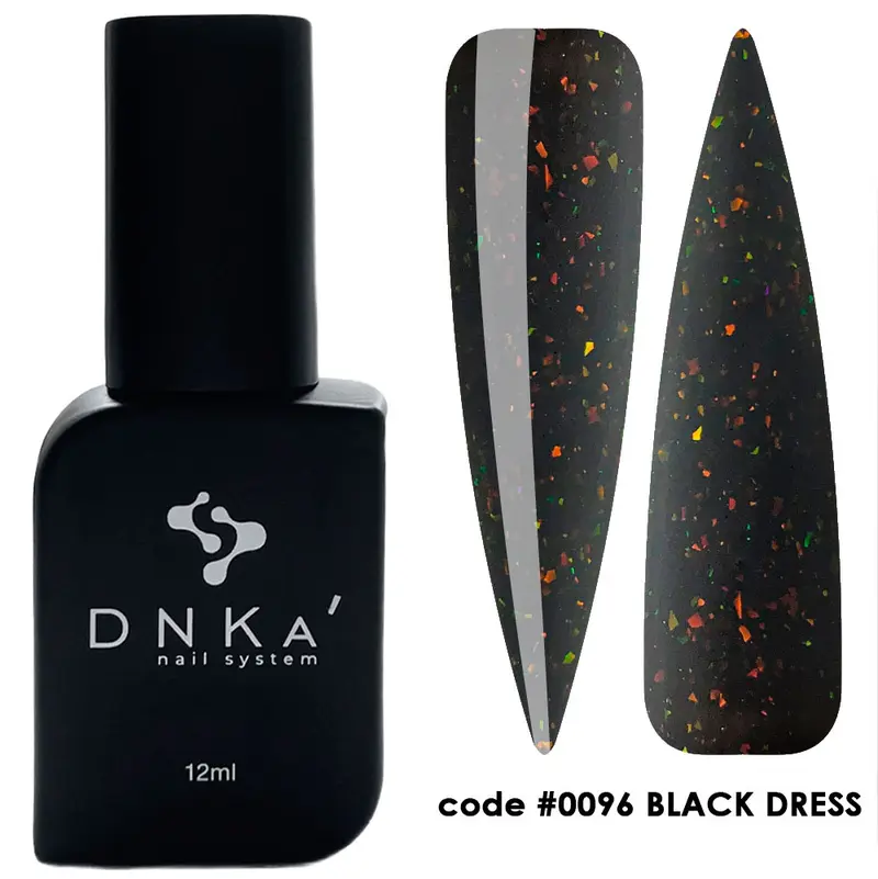 Rubber base #0096 Black dress 12 ml