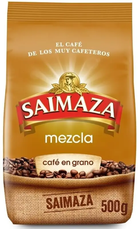 Saimaza Café en Grano Mezcla 500 gr