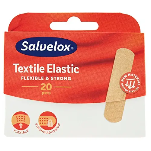 Salvelox Textile Elastic - Apósitos de Tejido Flexible 20 uds