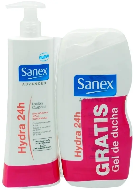 Sanex Loción Corporal 400 ml + Gel de Ducha
