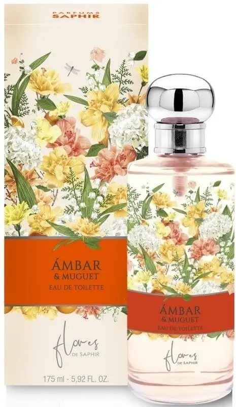Saphir Colonia Flores Ambar Vapo 175 ml