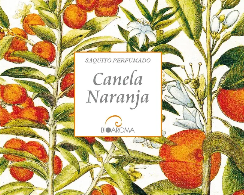 Saquito Perfumado Canela-Naranja Bioaroma 12,5 g