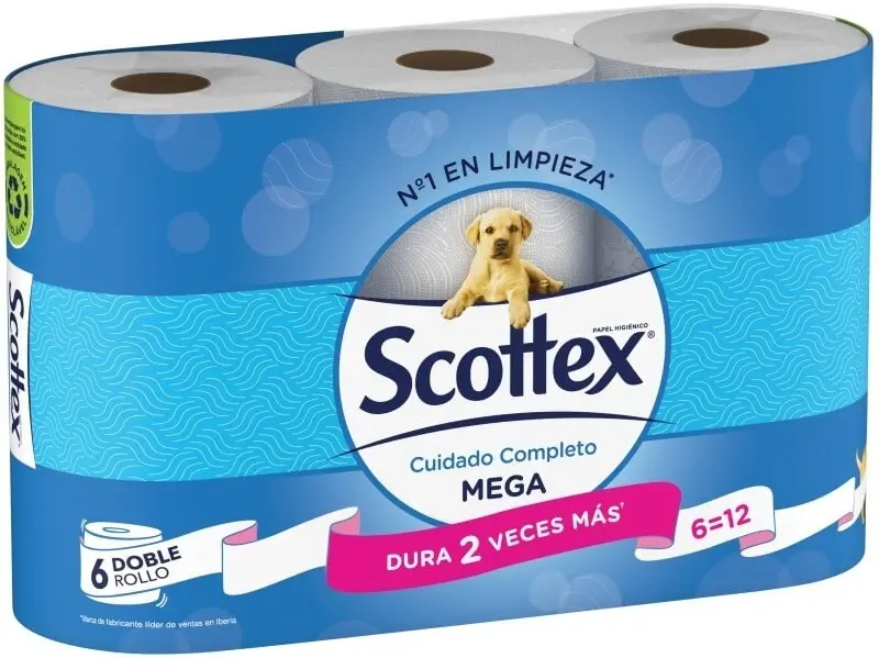 Scottex Papel Mega 2C 6 Rol