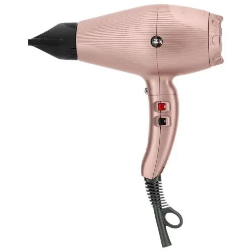 Secador G-Tronic Dual Iónic 2500 Gamma+ Rosa mate con difusor