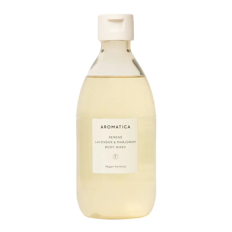 SERENE LAVENDER AND MARJORAM BODY WASH