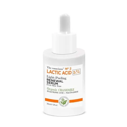 Sérum Facial Ácido Láctico Light Peeling Renewal con Manzanilla Orgánica 30 ml