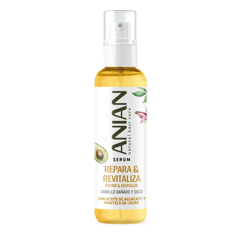 Sérum Repara y Revitaliza Anian - 100 ml para Cabello Seco y Dañado