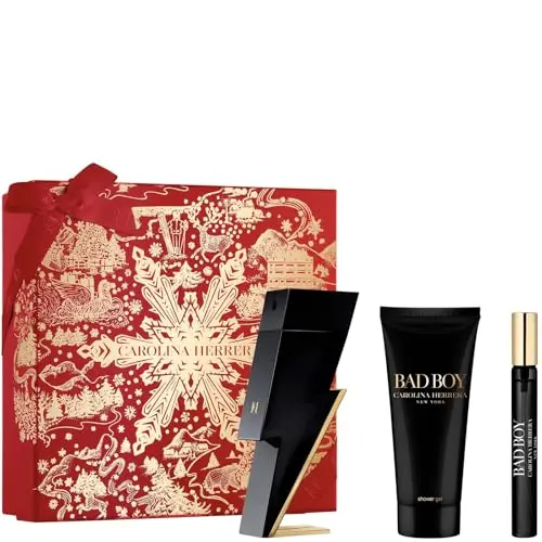 Set Perfume Carolina Herrera Bad Boy EDT para Hombre