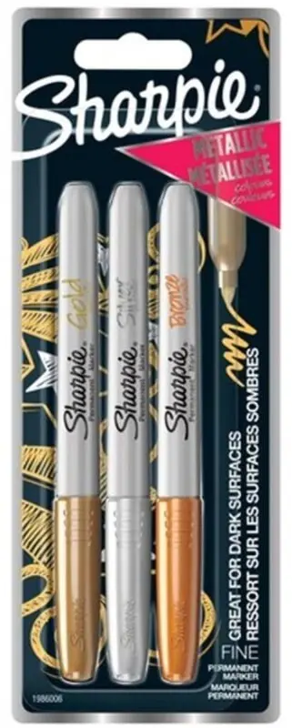 Sharpie Rotulador Perma Metalic 3 U