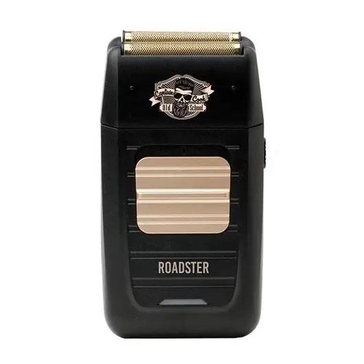 Shaver Roadster Captain Cook negra y dorado