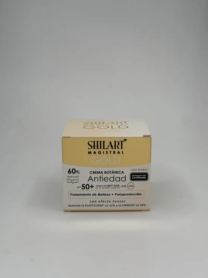 Shilart Magistral® Gold Crema Botánica Antiedad SPF50+